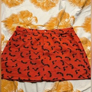 Bats/ Halloween skirt